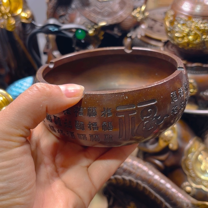 铜器摆件收收藏藏