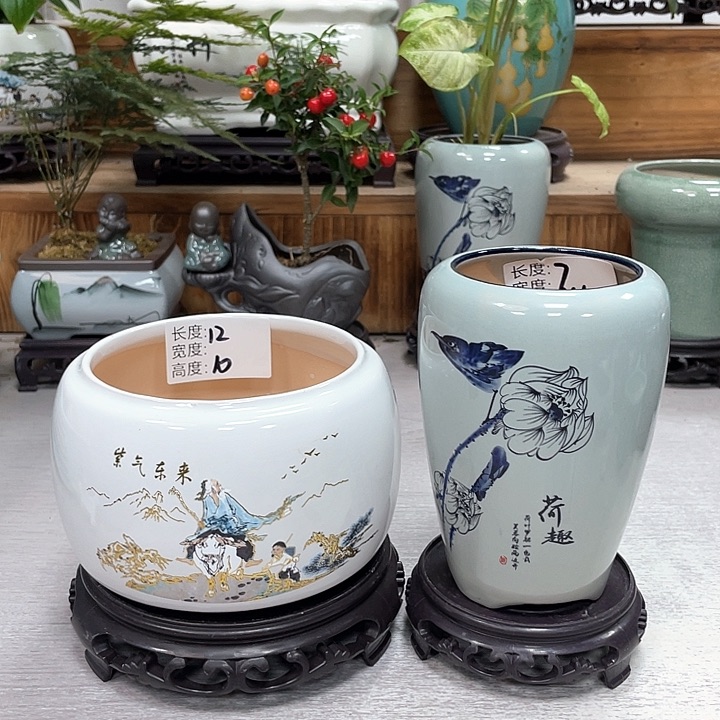 陶瓷花盆紫砂花盆福利抢购