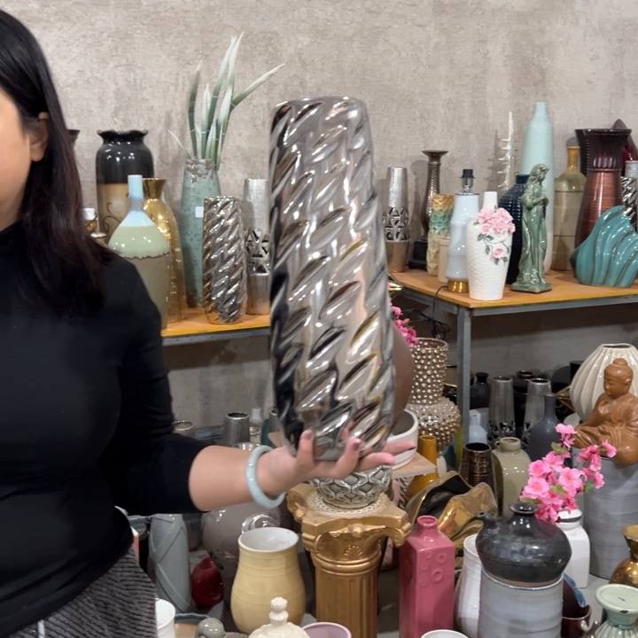 摆件高度40厘米口径9厘米微瑕捡漏