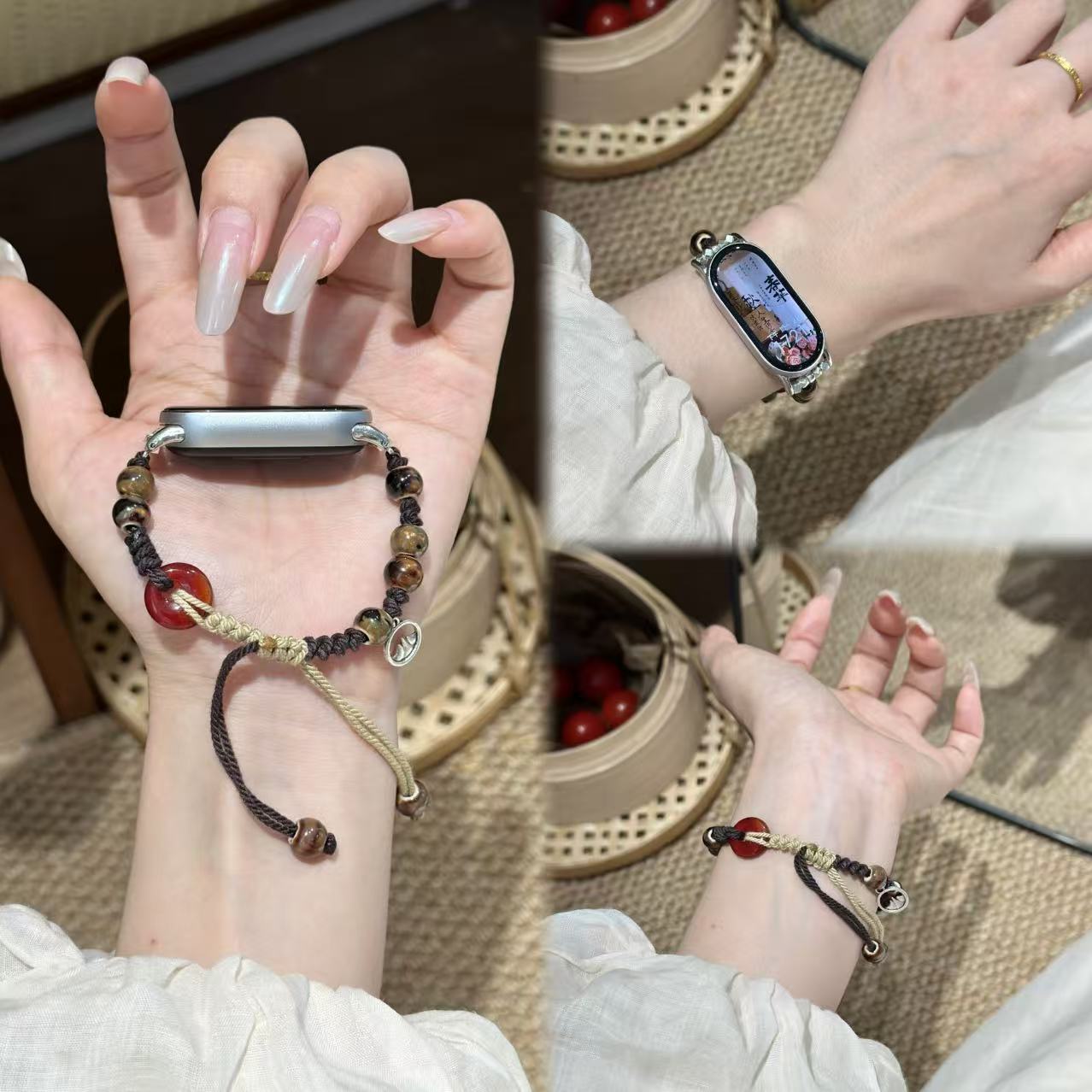 适用小米手环/红米手环/华为手环/GT5/4/3苹果手表/荣耀手环表带