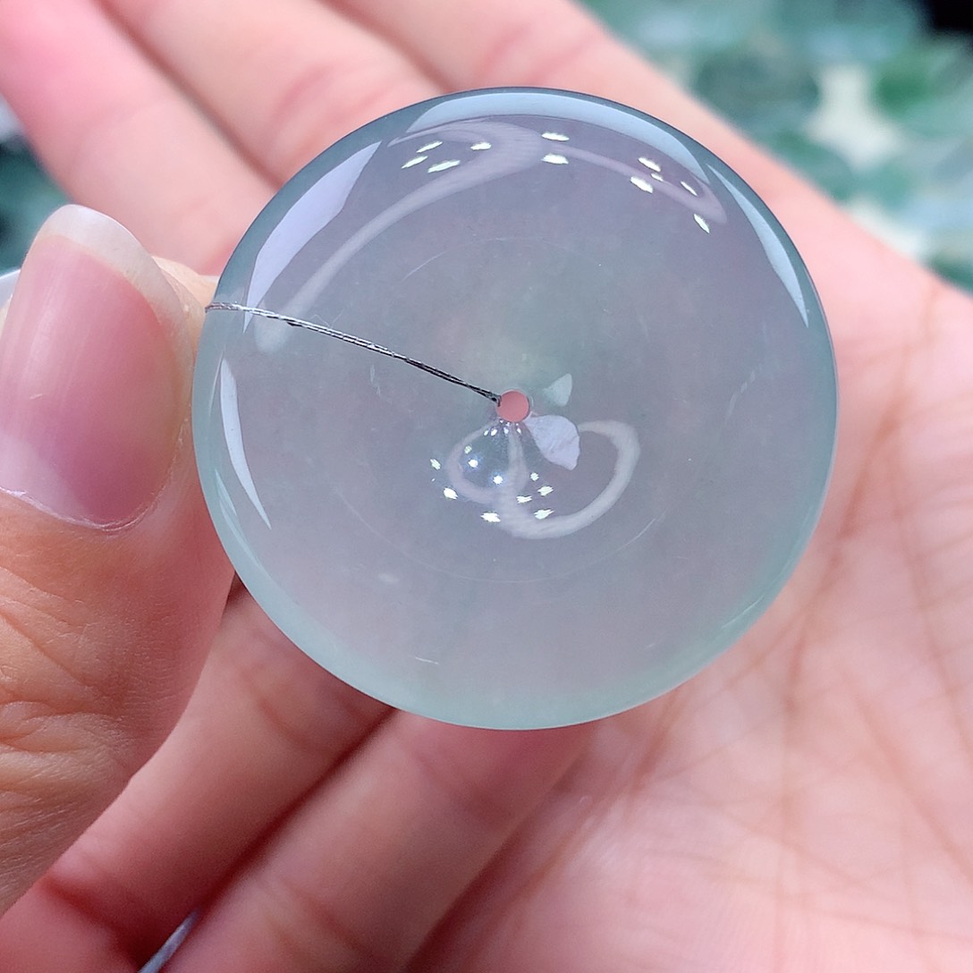 颈饰未镶嵌翡翠编号80尺寸35.3-7.9