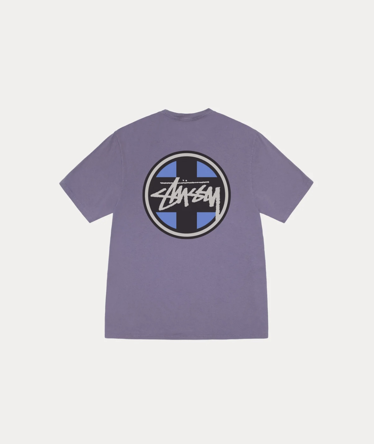 stussy25ss 紫色短袖