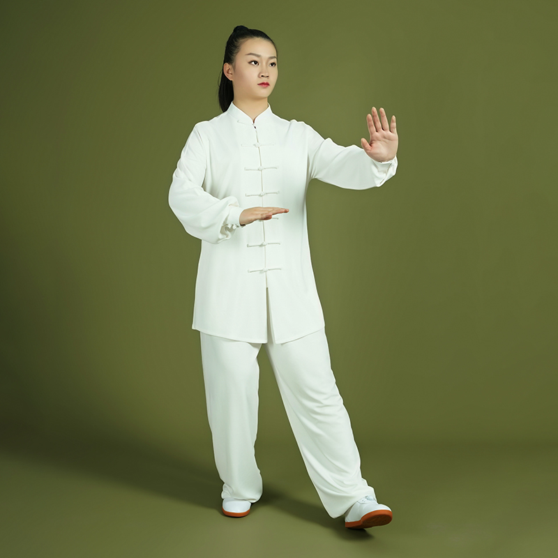 御尊武当太极服女装款时尚表演服太极拳练功服女太极武术服装男