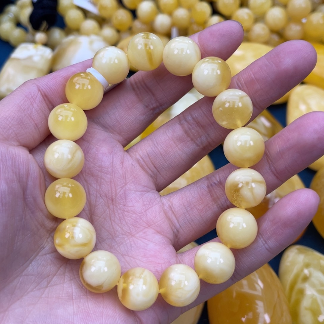 琥珀裸石未镶嵌琥珀蜜蜡w 51