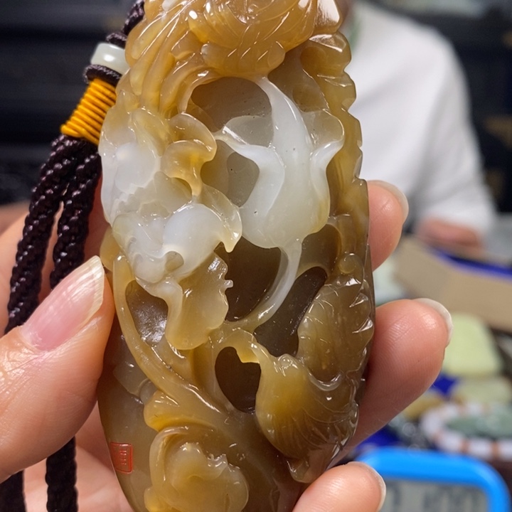 和田玉把件未镶嵌无****饰