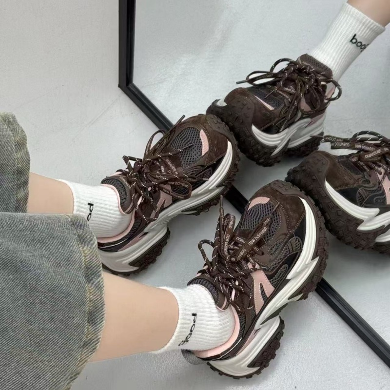 单鞋 榴莲底 增高 透气 厚底 老爹鞋 女鞋 5892