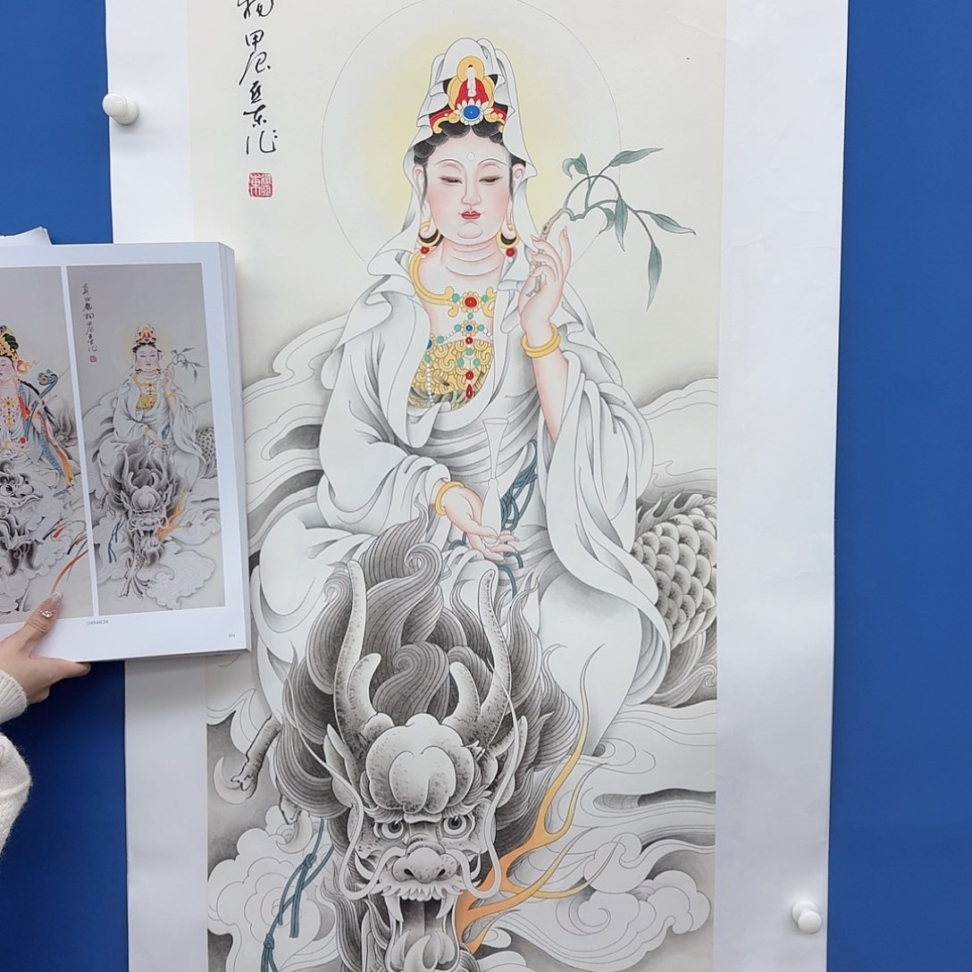 国画多次参加国内外大型