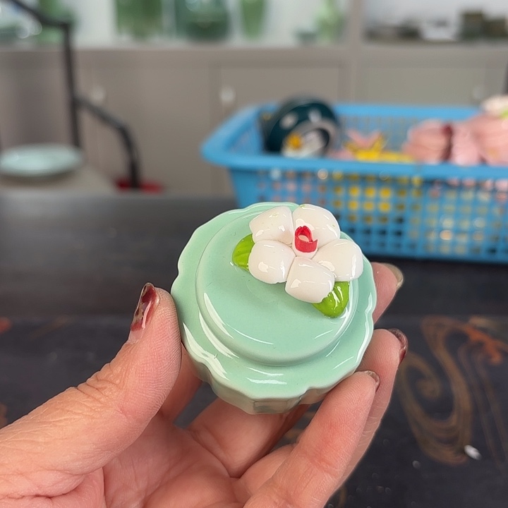 小***忠龙泉云间青瓷小米茶器