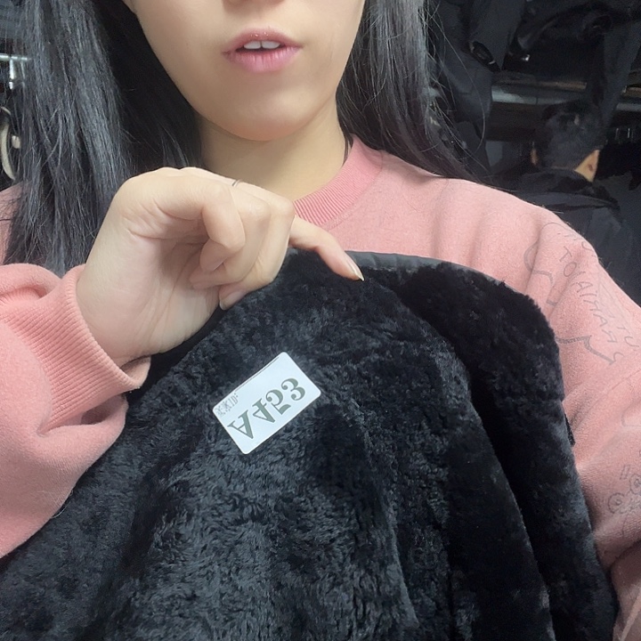 453皮毛一体帽子整皮Xl