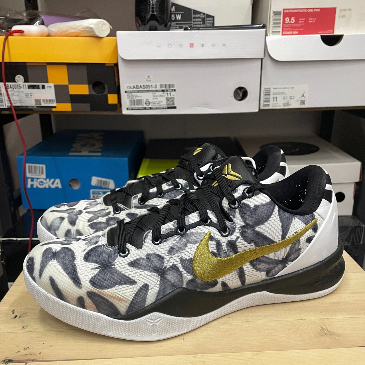 44码/科比8 GIGi/52196 95/篮球鞋/无原盒/FV6325-100