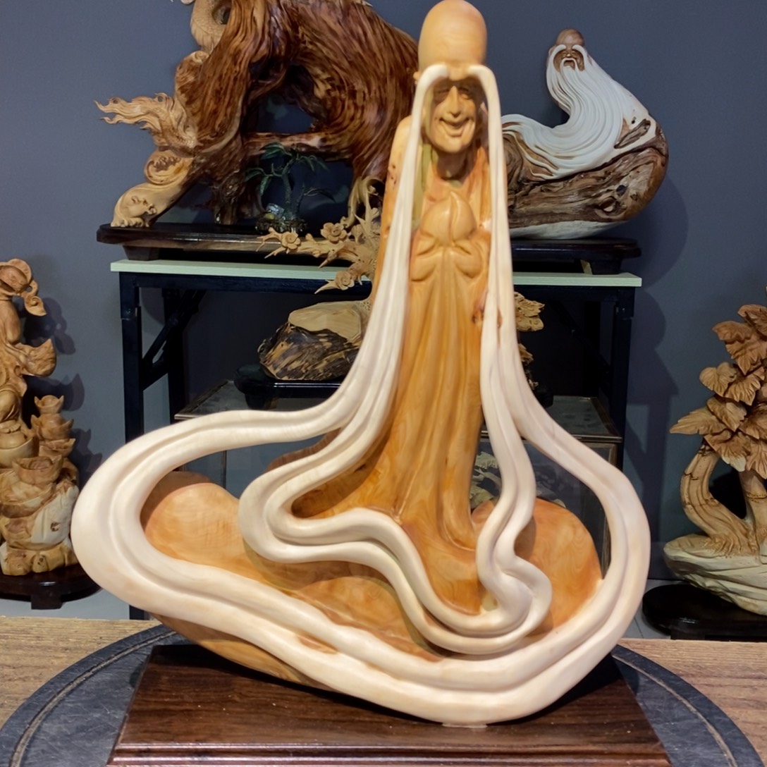 柏木（崖柏）崖柏木雕刻