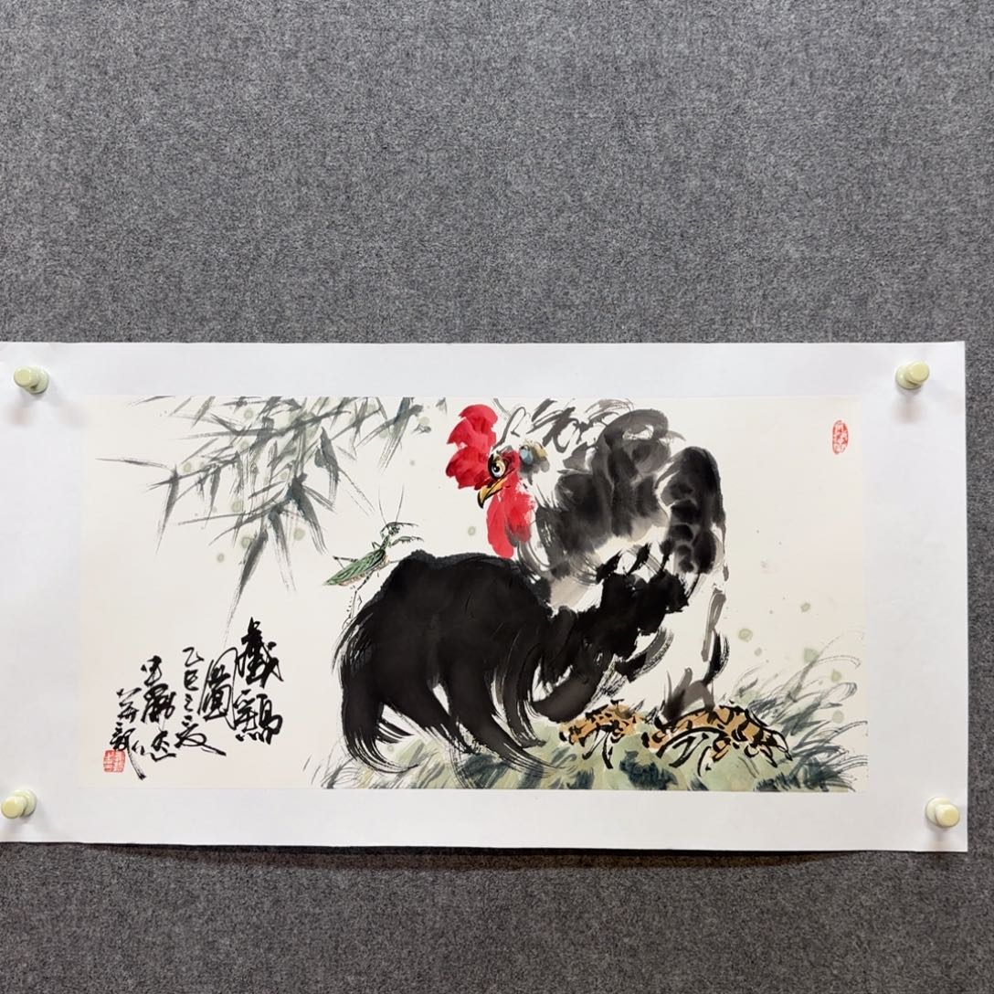 国画娄鹏老师手绘作品