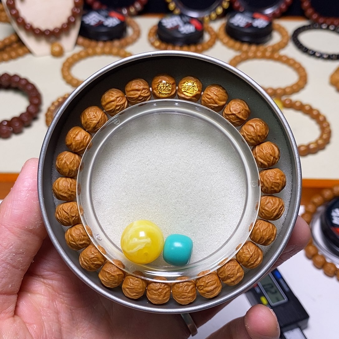 手串猴头核桃全品双标款毒液 尺寸10左右 馒头料➕配饰