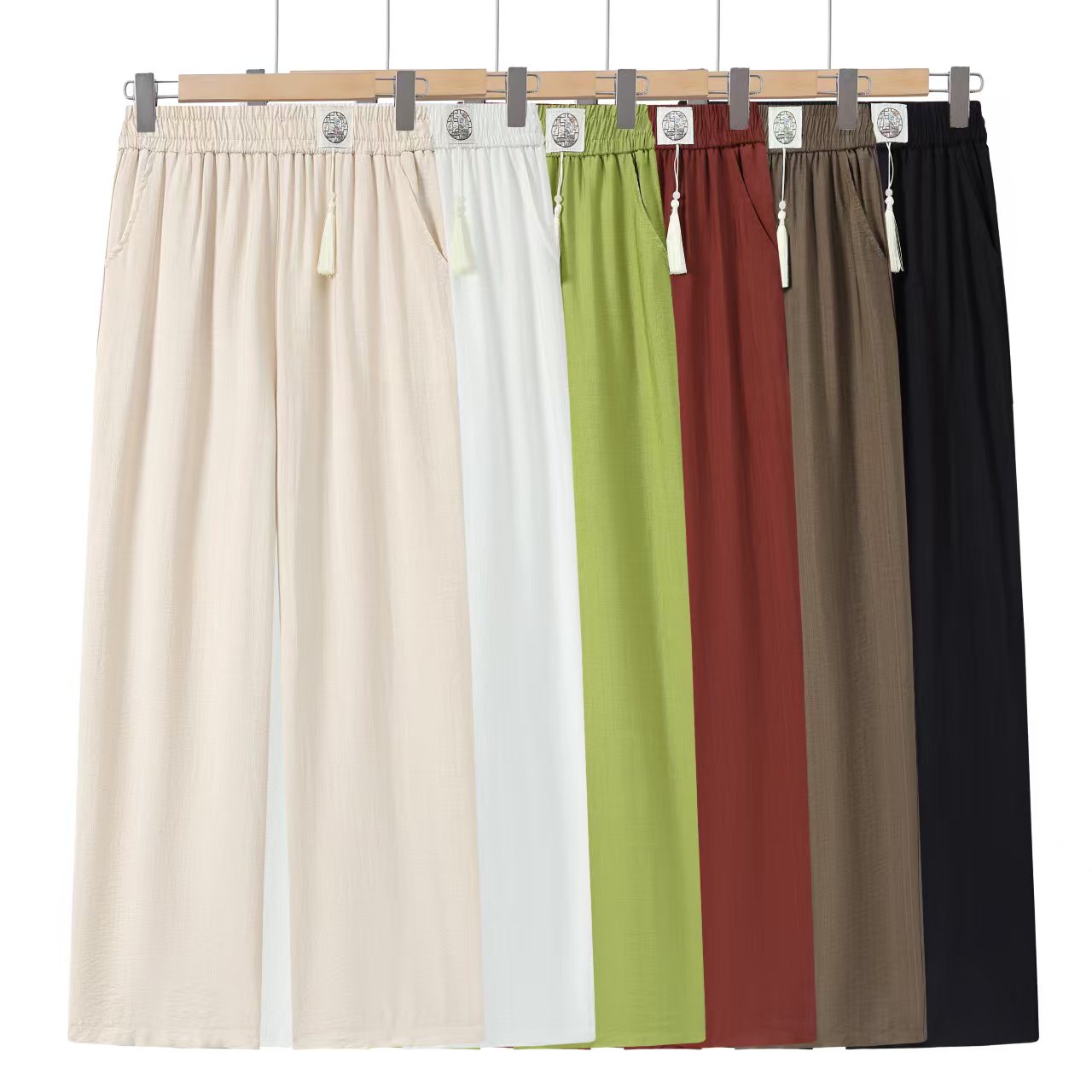 （升级版樱花裤九分）直筒裤夏季高腰时尚休闲百搭