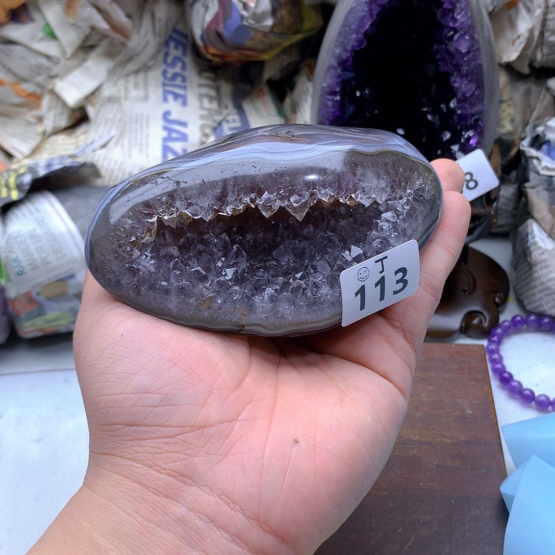 紫晶大型摆件（非配饰）未镶嵌