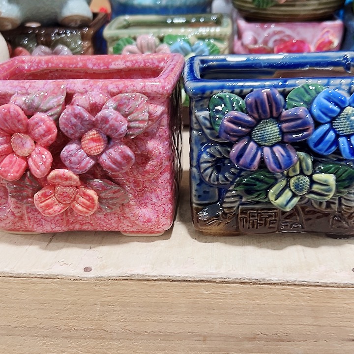 陶瓷花盆10/8/8……花盆