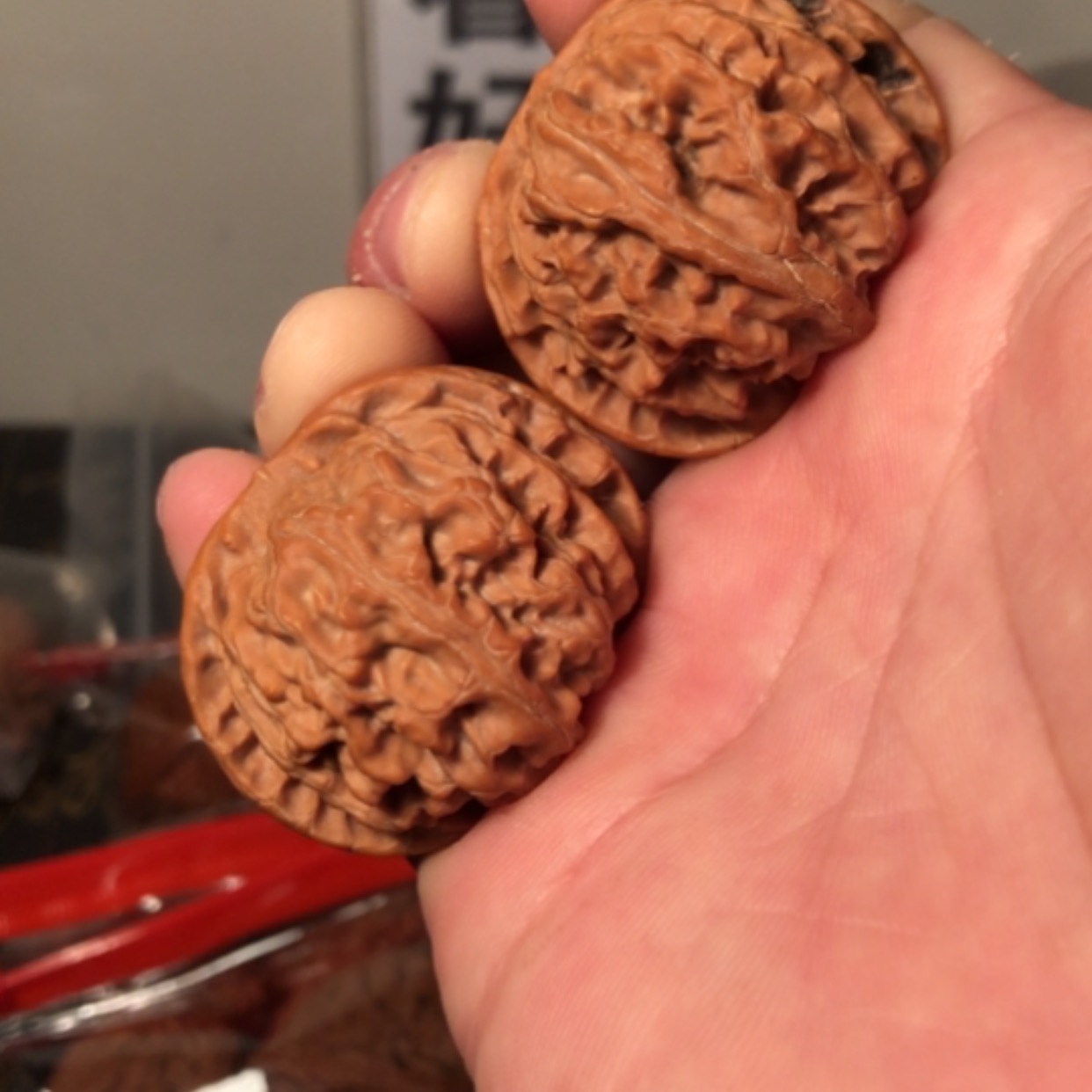 【闪购商品】文玩核桃把件苹果园40