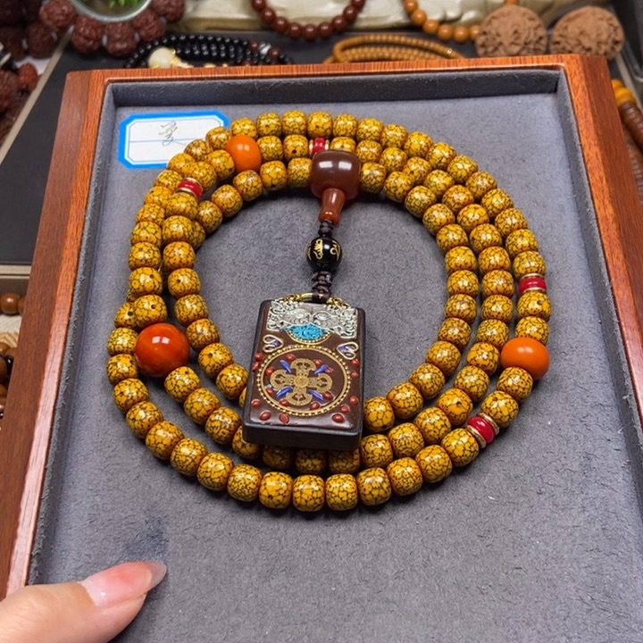 8***9星月菩提吊坠菩提