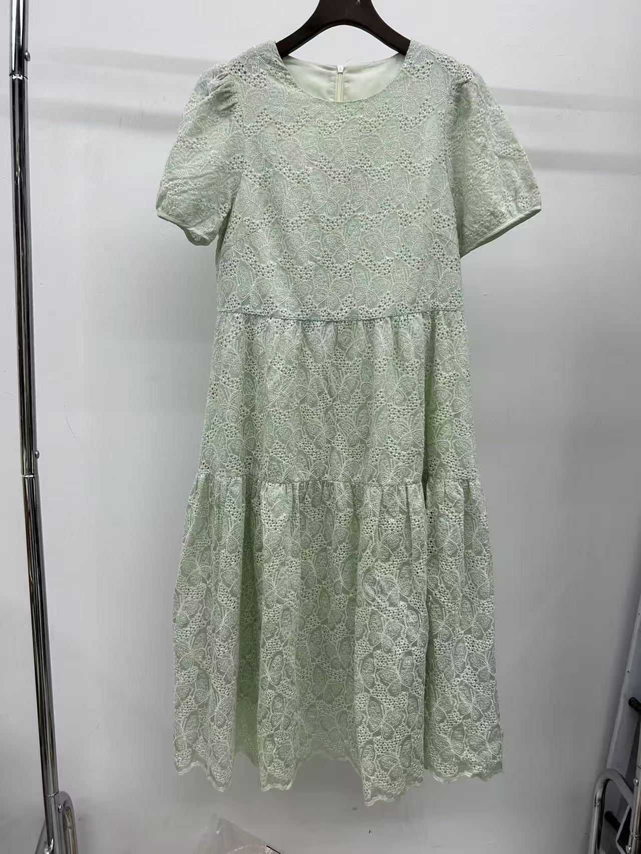 〖蕙子严选〗ZH 315新款高端蕾丝立体南油连衣裙