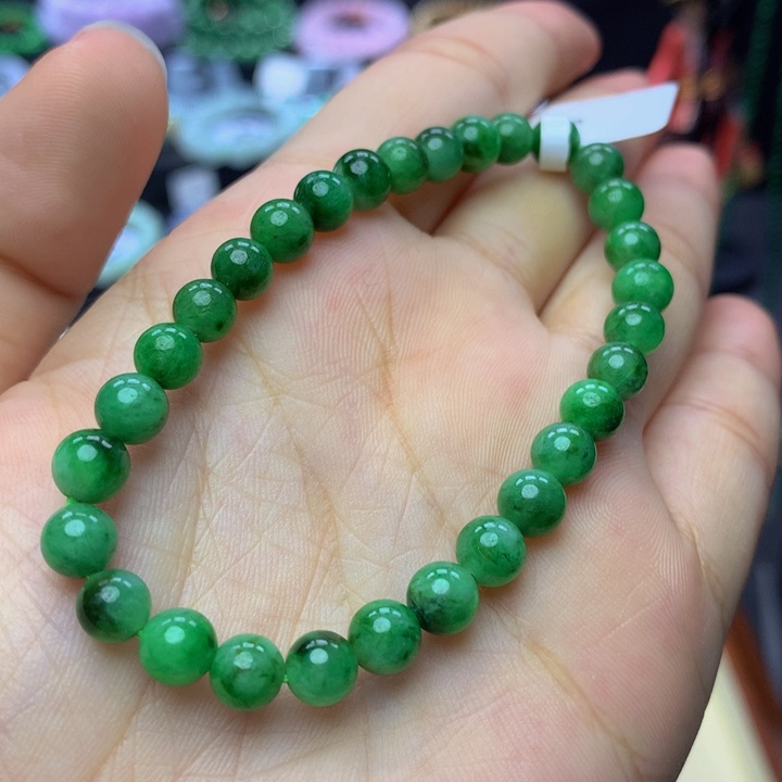 翡翠手链未镶嵌翡翠