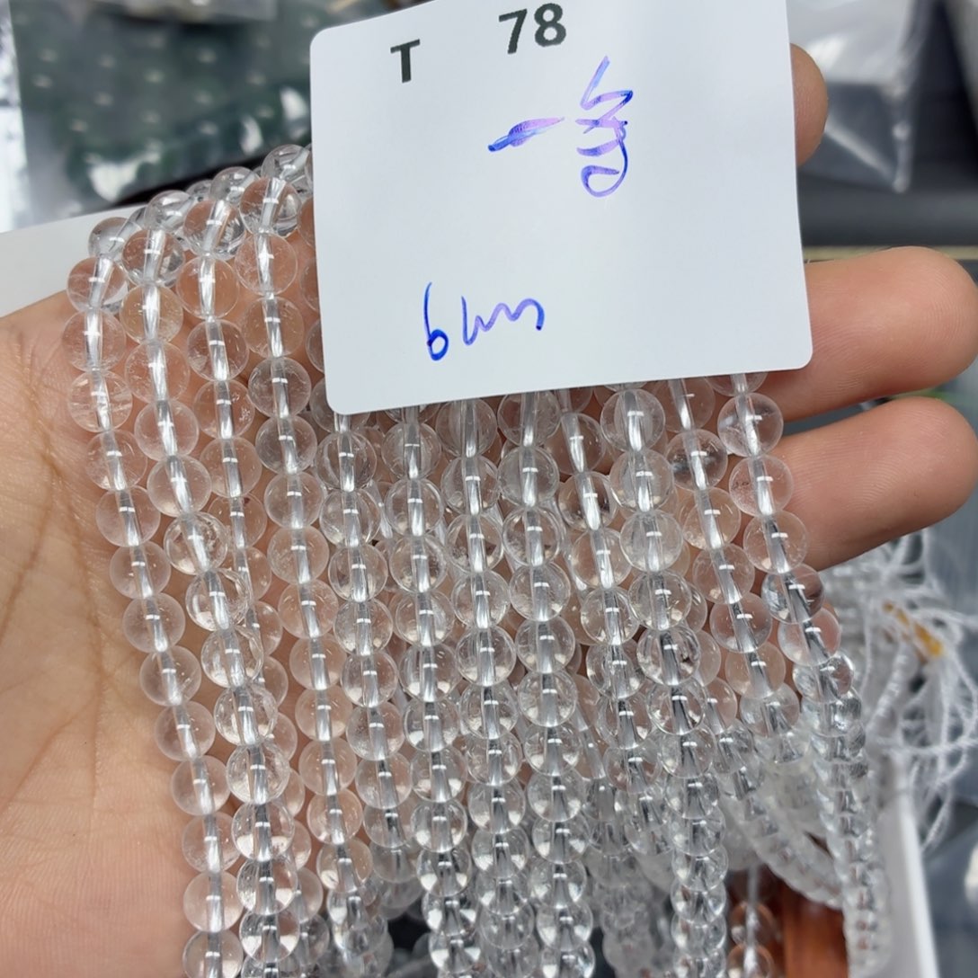 水晶银S925镶嵌珠宝半成品T78 