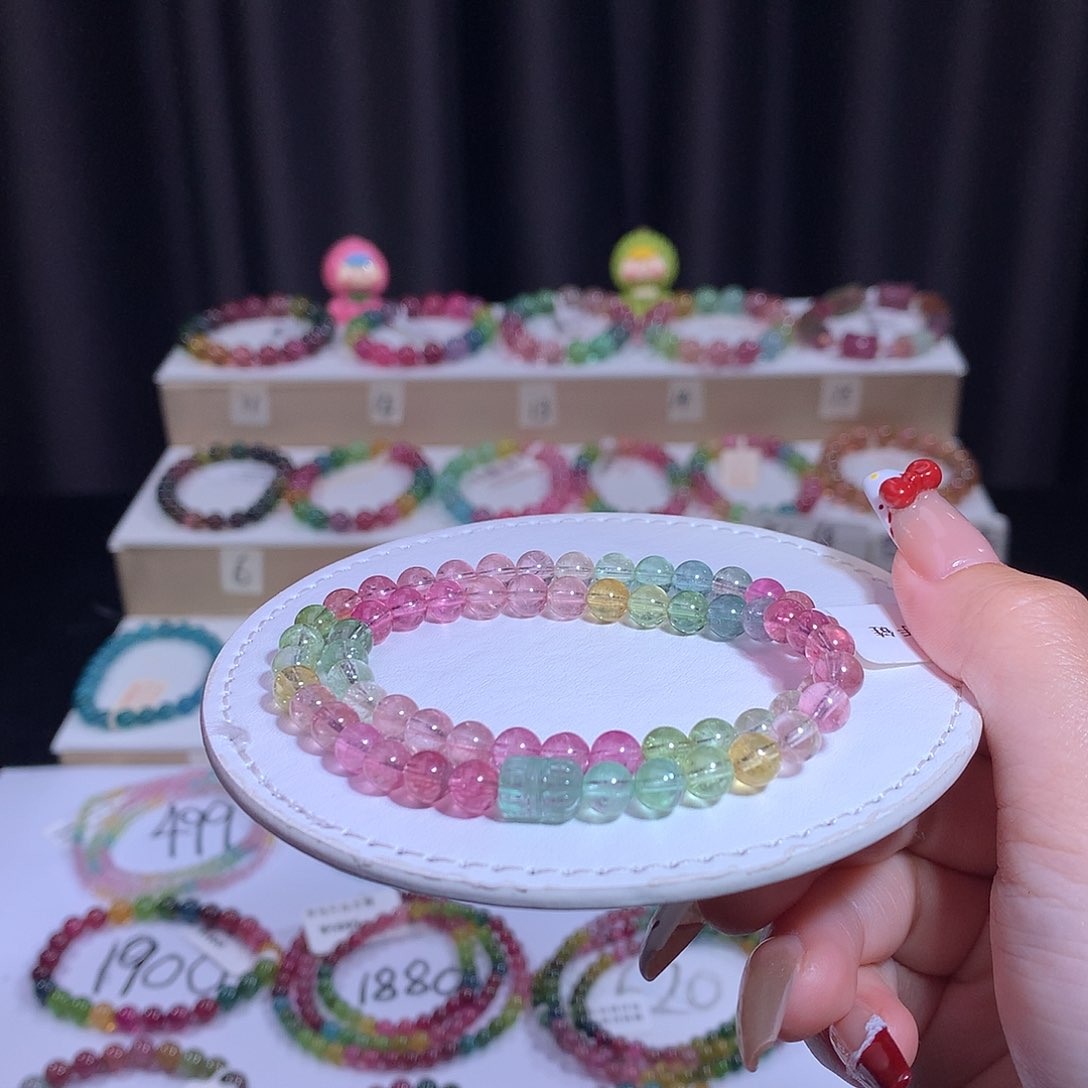 碧玺手链未镶嵌碧玺