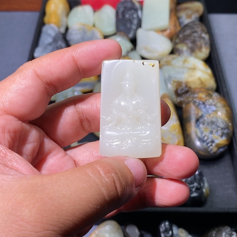 【闪购商品】和田玉颈饰未镶嵌宝****财