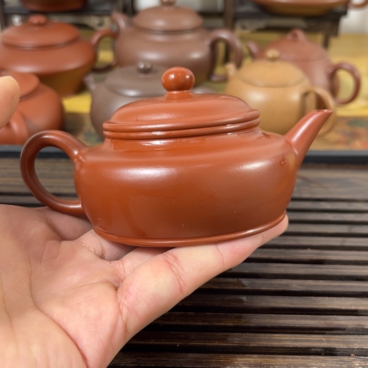 紫砂茶壶原矿紫砂半手工制作