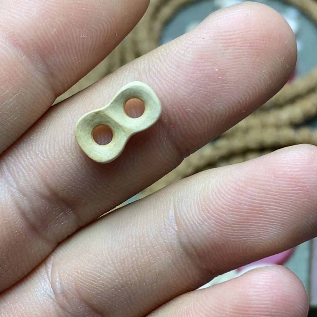 柏香籽/百香籽吊坠八字环