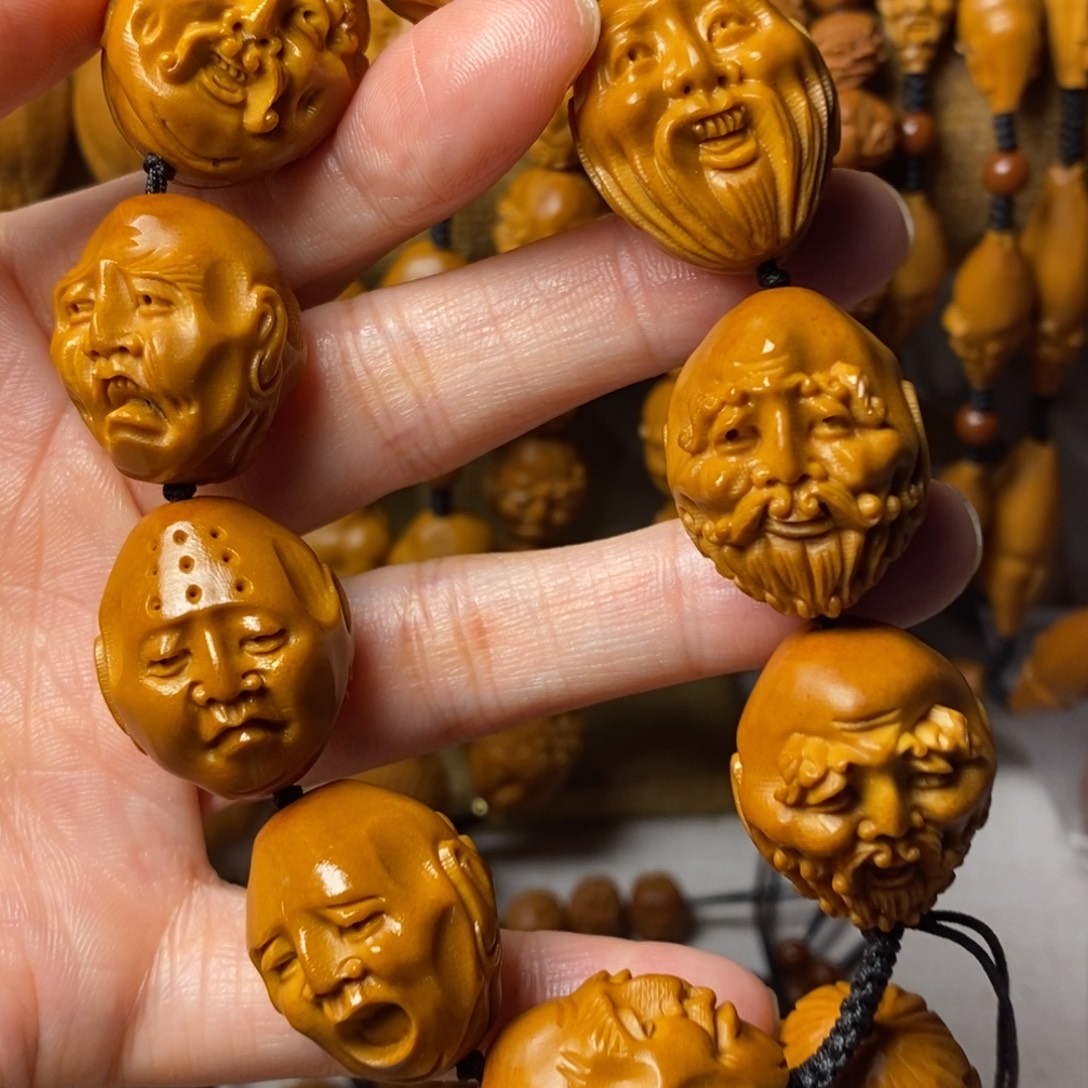 廊***务手串/手链橄榄核须派罗汉