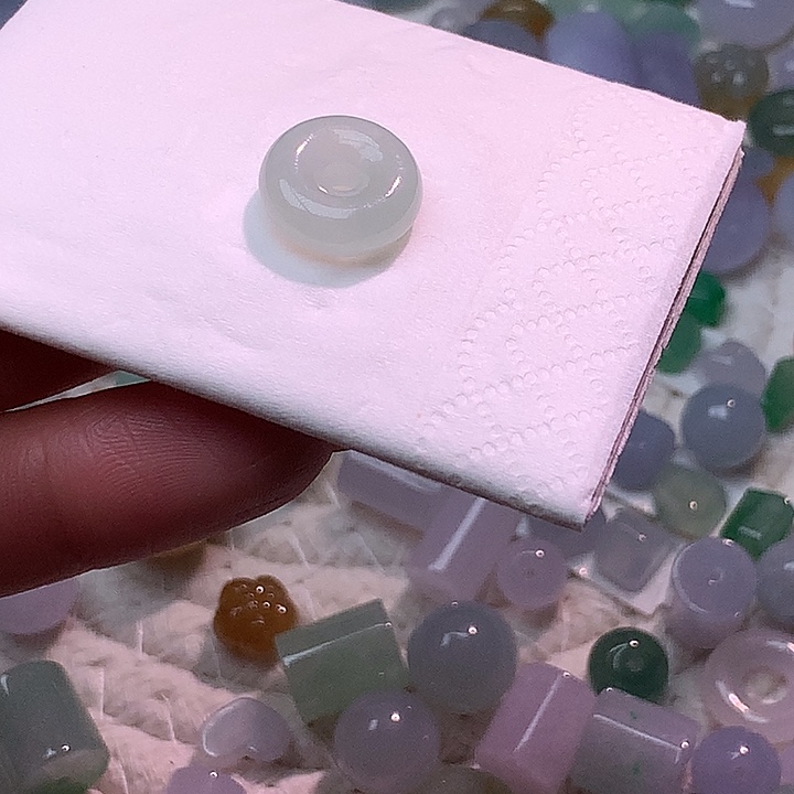 翡翠散珠翡翠甜甜圈 12