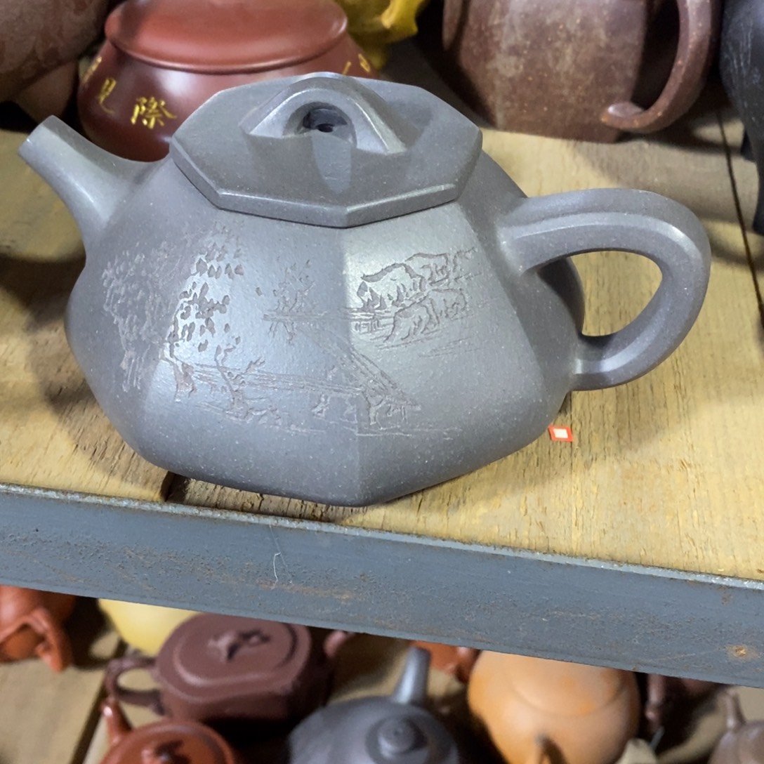 紫砂茶壶原矿手工105