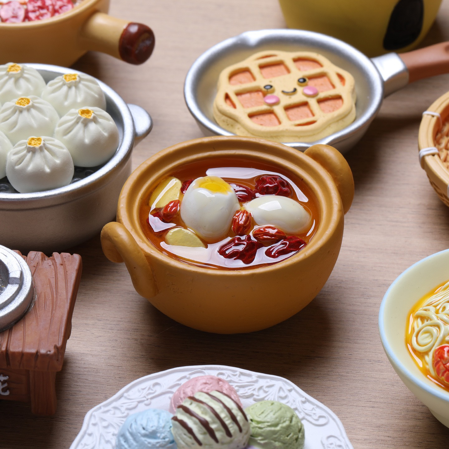 【瑕疵】真立体食物冰箱贴创意磁性食玩磁吸家居装饰品