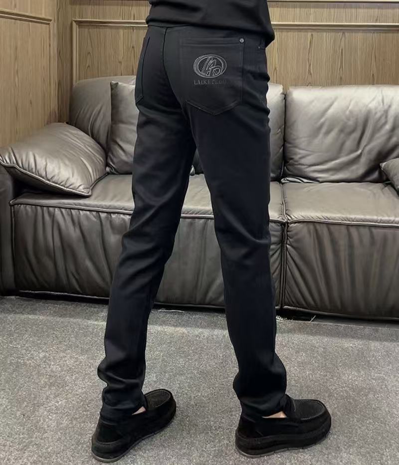 TA钴推荐 25冬季新款 0409 男士 净版小脚裤 微弹 商务休闲牛仔裤