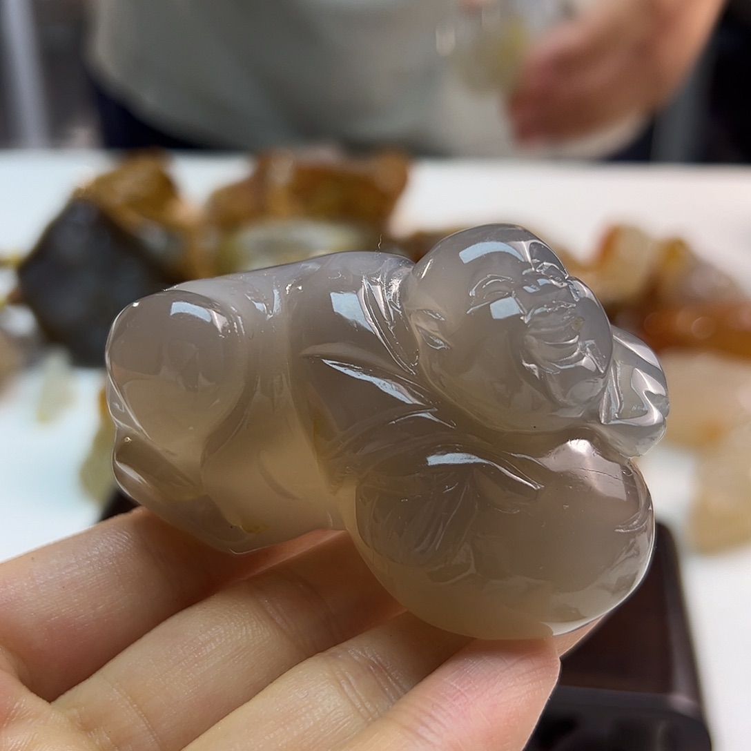 玛瑙/玉髓未镶嵌颈饰