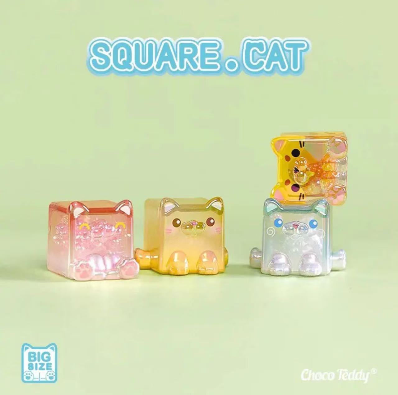 【老粉盲盒】方块叠叠猫萌粒盲盒（新人勿拍）