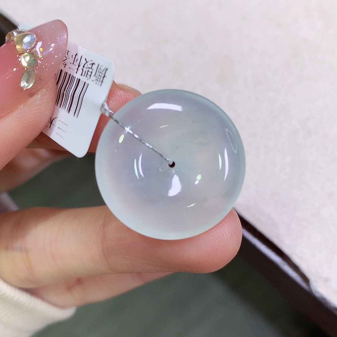 翡翠未镶嵌颈饰21.7-4.8