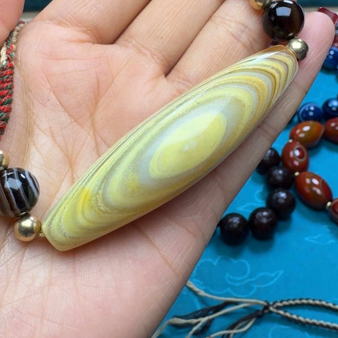 玛瑙/玉髓未镶嵌项链