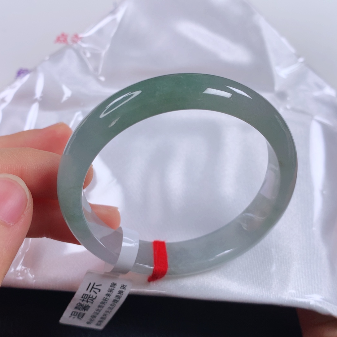 未镶嵌手镯翡翠 正圈冰湖绿②①⑥