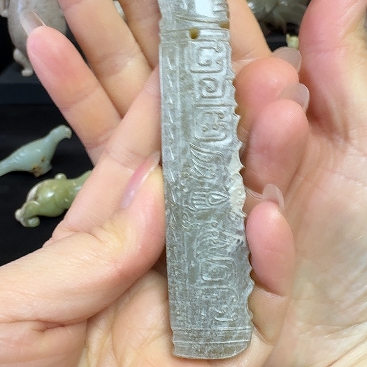 和田玉挂件未镶嵌骑**爷