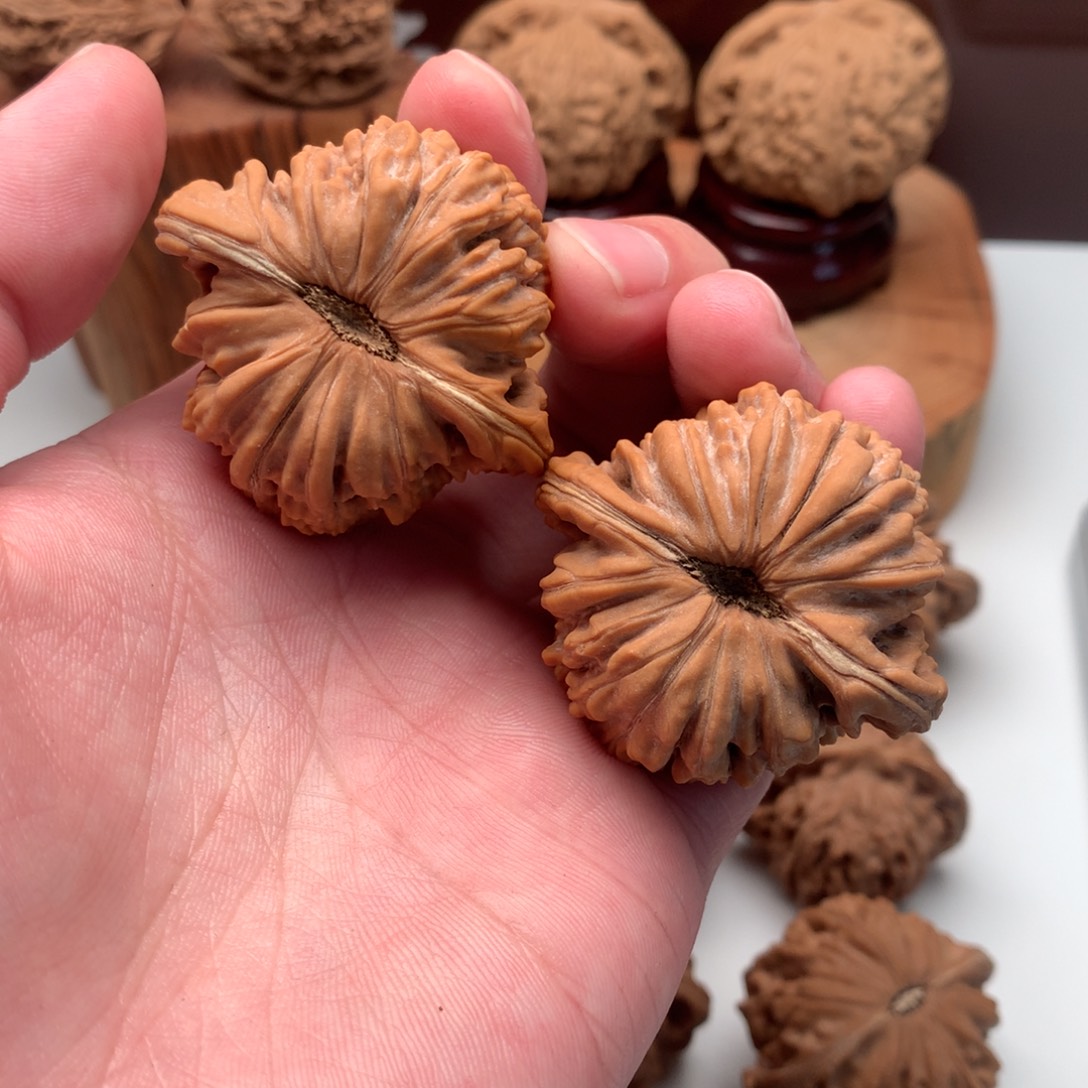 六***如吊坠文玩核桃44精品四座楼