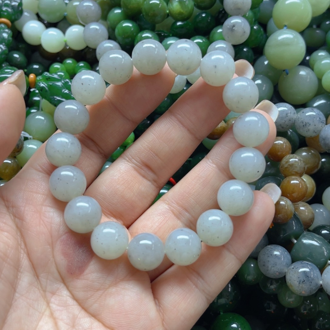 和田玉手链未镶嵌