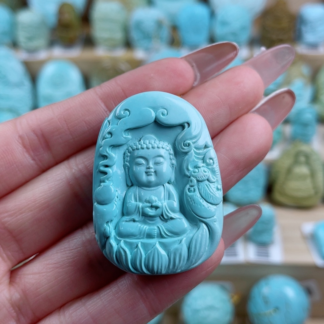 绿松石未镶嵌珠宝奇石