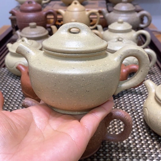【闪购商品】紫砂茶壶黄龙山原矿紫砂本山绿