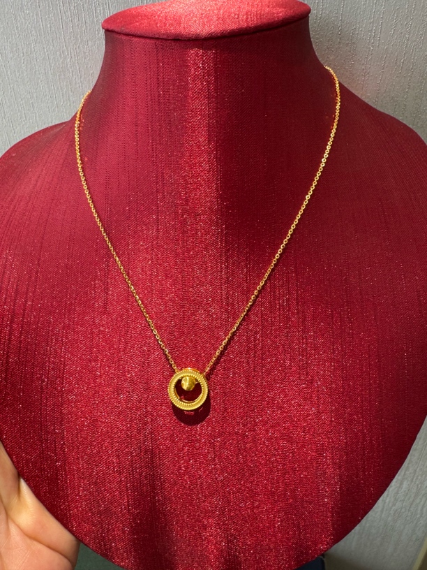 足金999项链5.45克