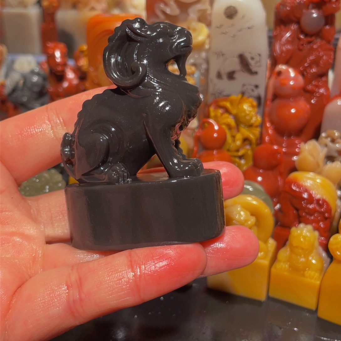 寿山石印石精美寿山