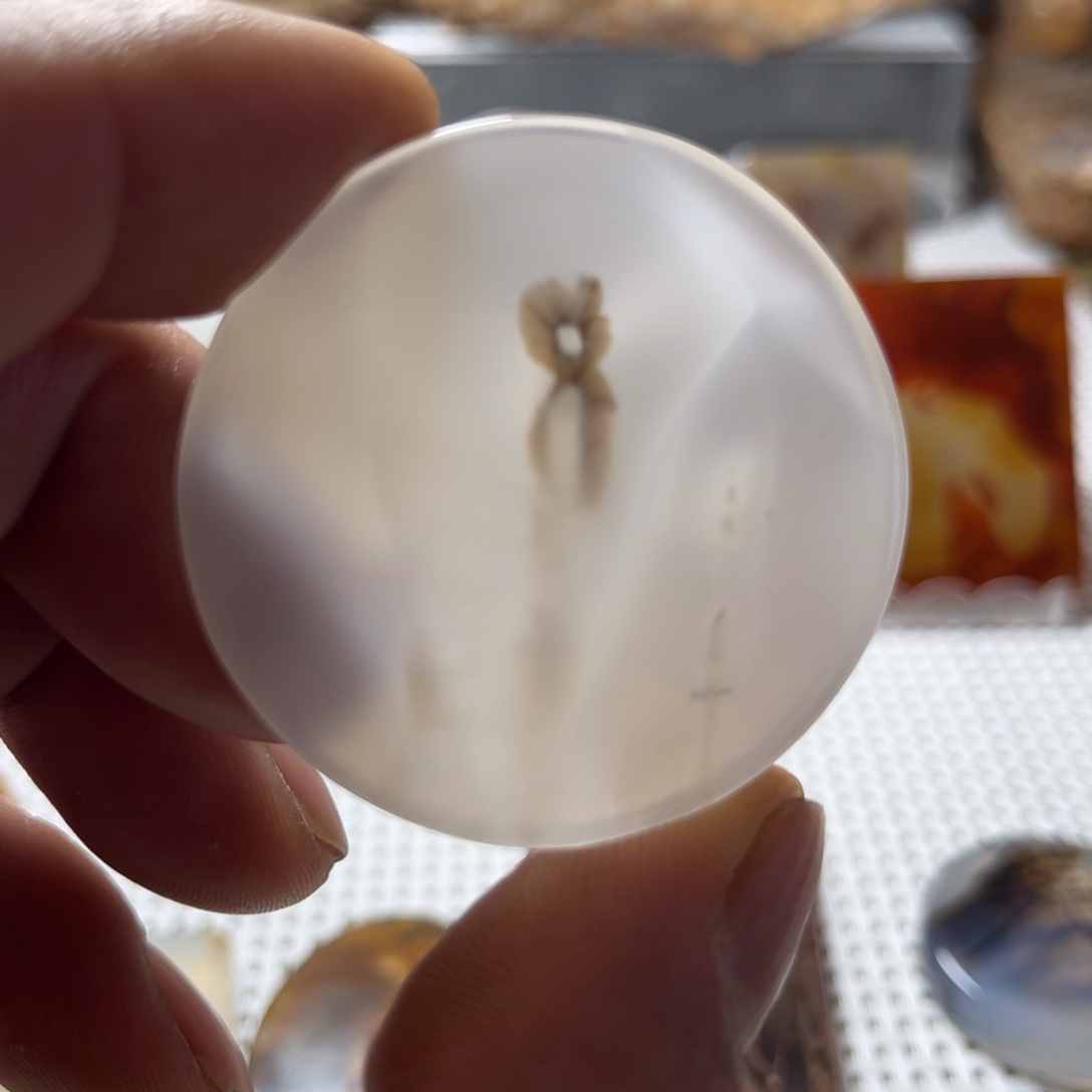 玛瑙/玉髓未镶嵌吊坠(不含链)