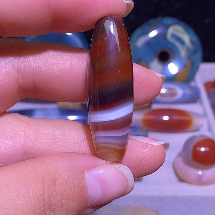 玛瑙/玉髓未镶嵌颈饰