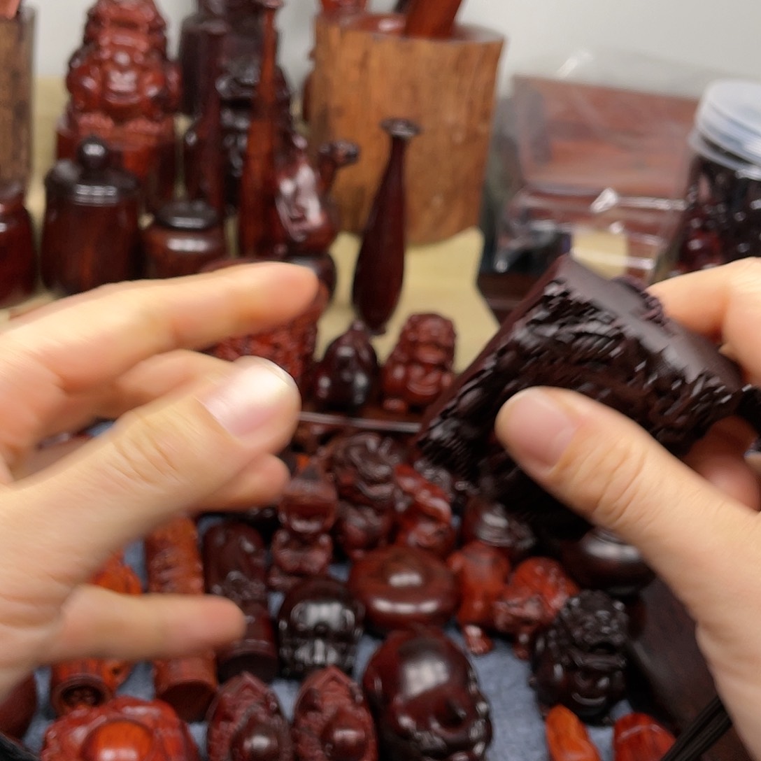 檀香紫檀（小叶紫檀）无事牌