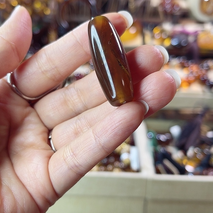 未镶嵌颈饰琥珀天然缅甸琥珀